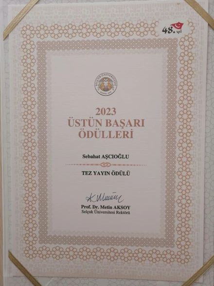 Fen Bilimleri Enstitüsü 2022-2023 Ödül Töreni